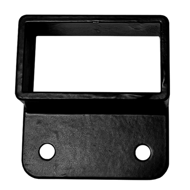 WALL MOUNT - FITS 2 X 1 - 1 EAR - DIE CAST - BLACK